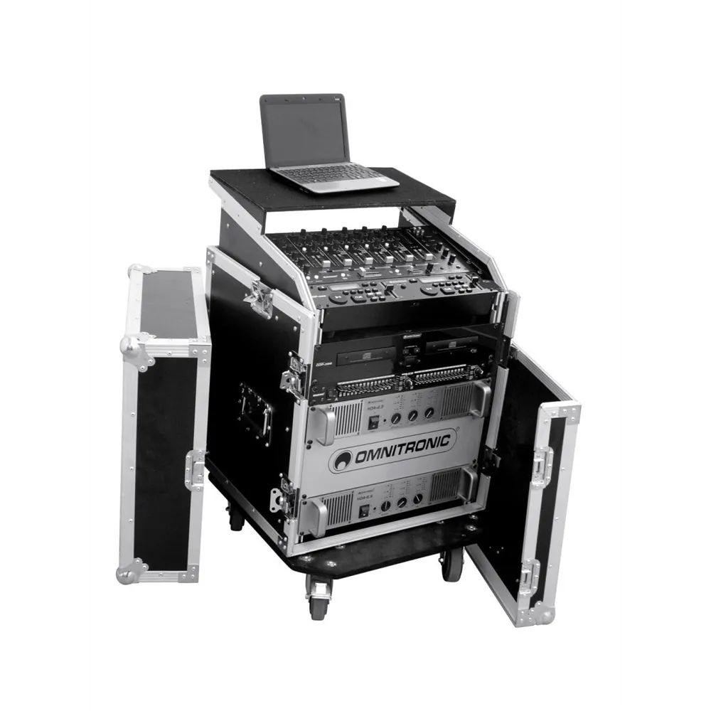 ROADINGER Spezial-Kombi-Case LS5 Laptop-Rack, 17HE