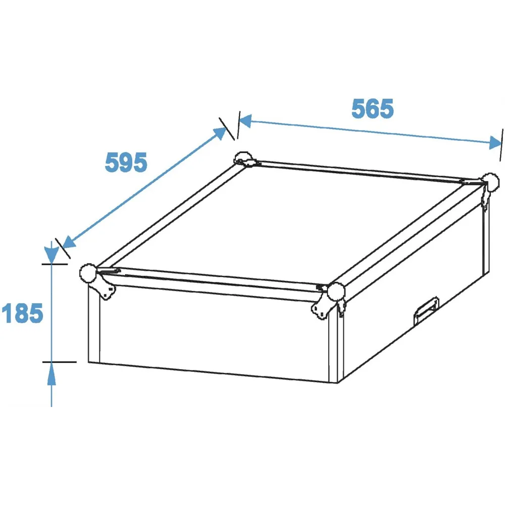 ROADINGER Spezial-Kombi-Case LS5 Laptop-Rack, 17HE