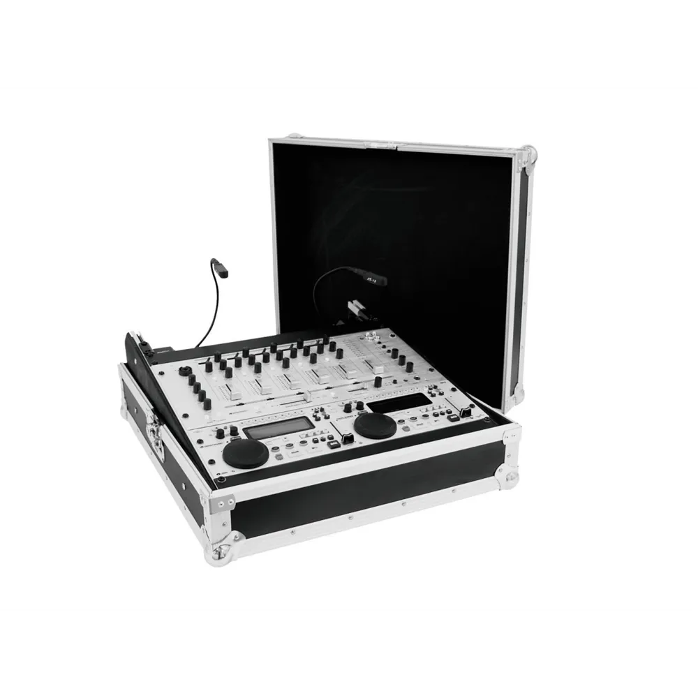 ROADINGER Mixer-Case Profi MCB-19, schräg, sw, 12HE