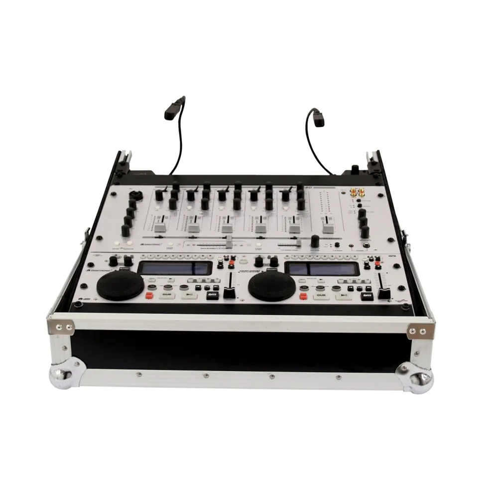 ROADINGER Mixer-Case Profi MCB-19, schräg, sw, 12HE