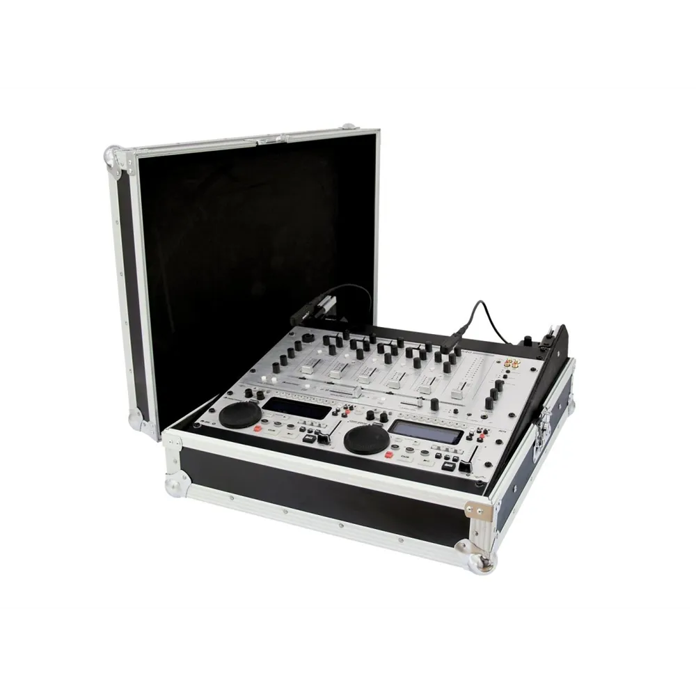 ROADINGER Mixer-Case Profi MCB-19, schräg, sw, 12HE