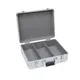 ROADINGER CD-Case ALU Digital-Booking abgerundet sil