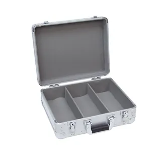 ROADINGER CD-Case ALU Digital-Booking abgerundet sil