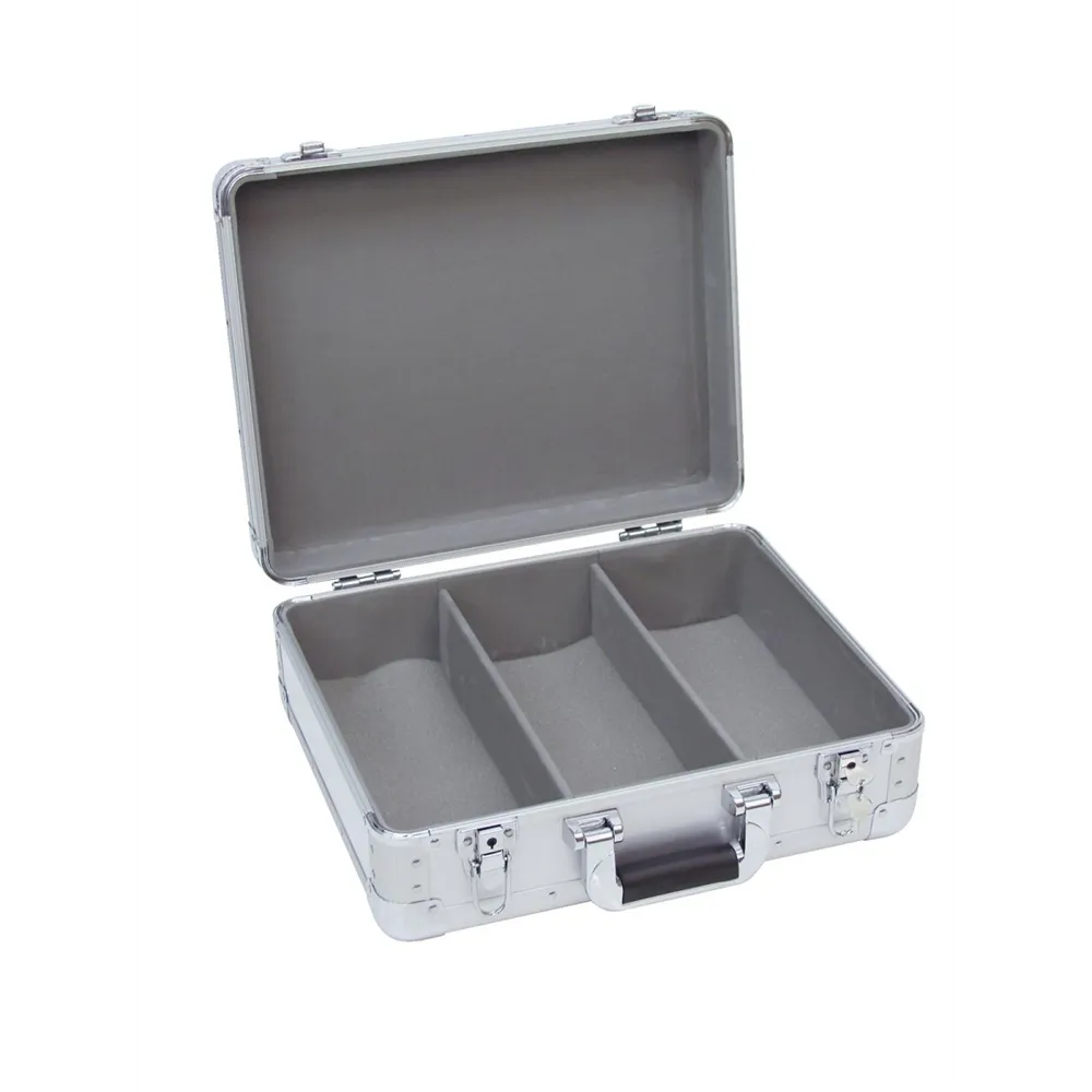 ROADINGER CD-Case ALU Digital-Booking abgerundet sil
