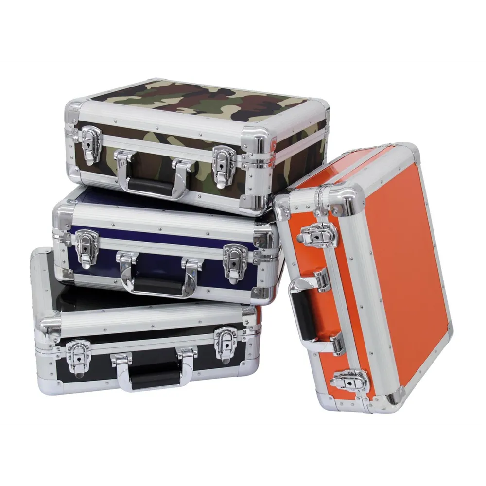 ROADINGER CD-Case ALU Digital-Booking abgerundet sil
