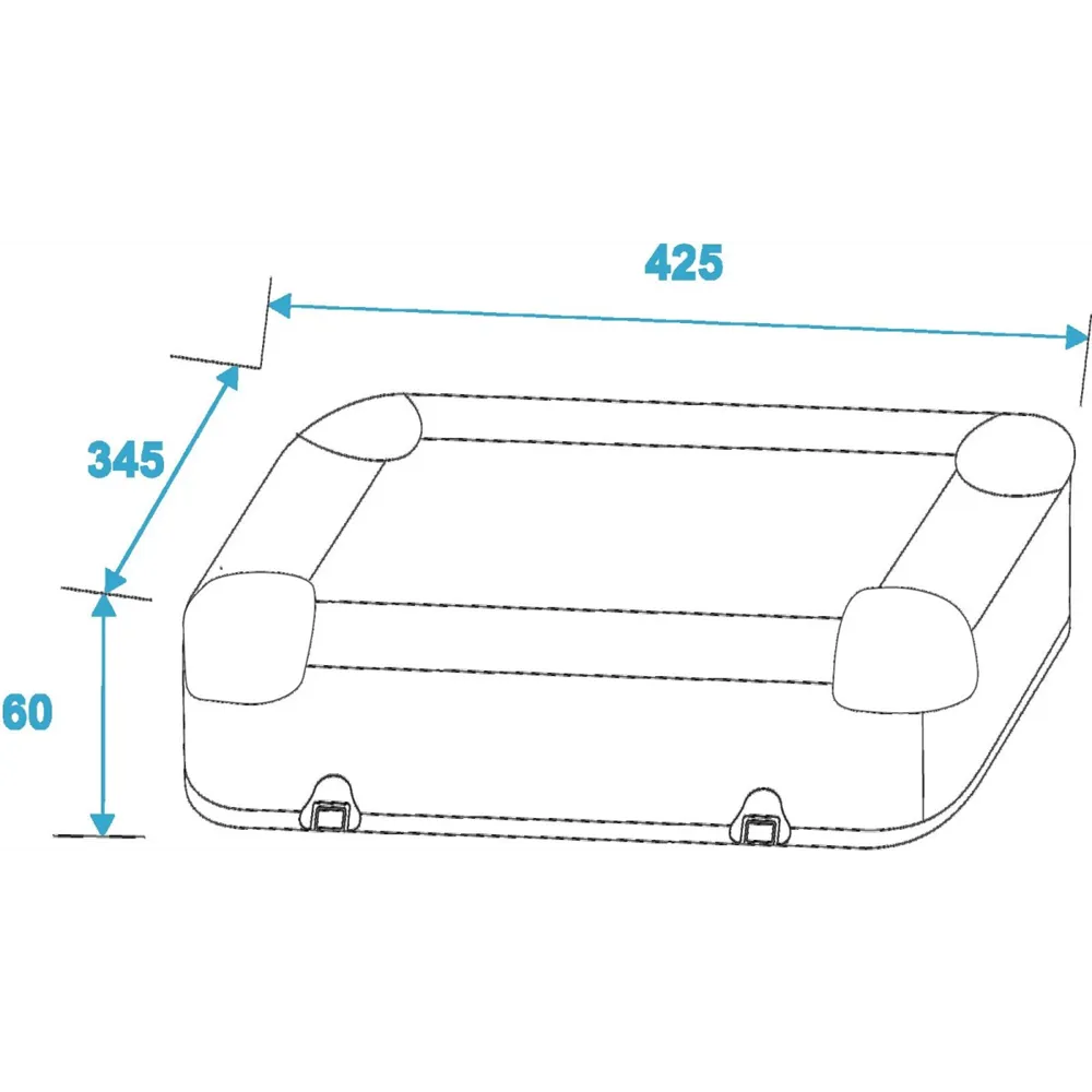 ROADINGER CD-Case ALU Digital-Booking abgerundet sil