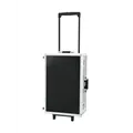 ROADINGER CD-Case schwarz 120 CDs mit Trolley
