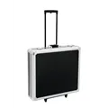 ROADINGER CD-Case, schwarz, 200 CDs, mit Trolley