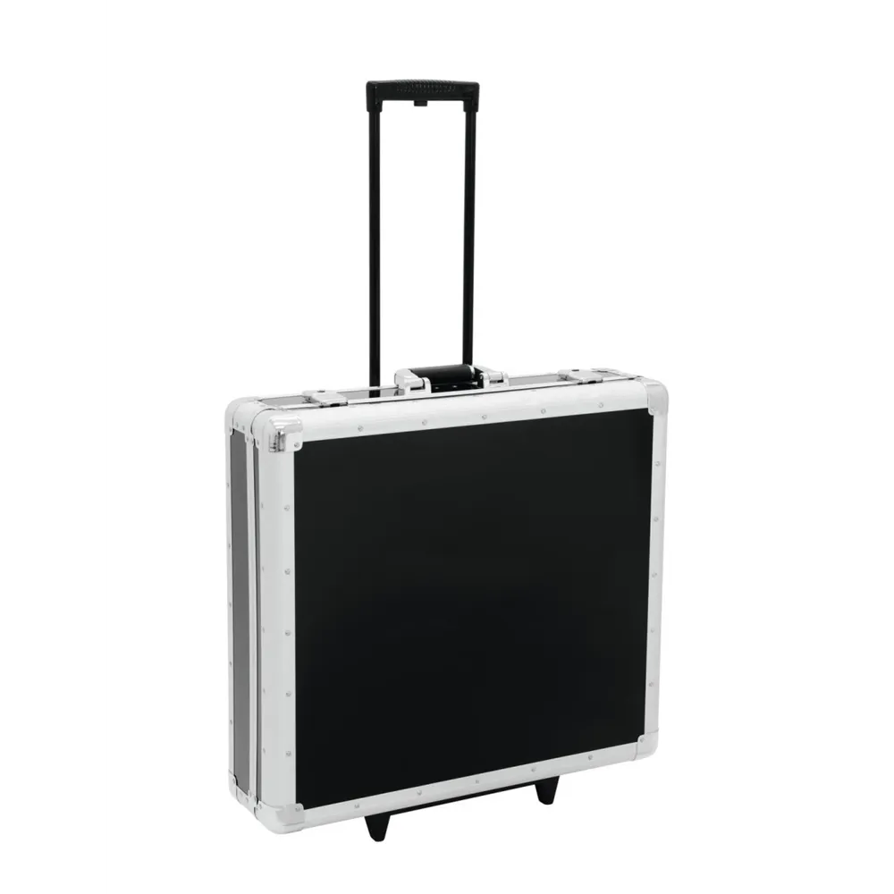 ROADINGER CD-Case, schwarz, 200 CDs, mit Trolley
