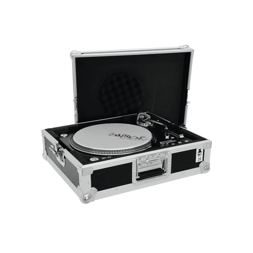 ROADINGER Plattenspieler-Case Tour Pro schwarz -B-