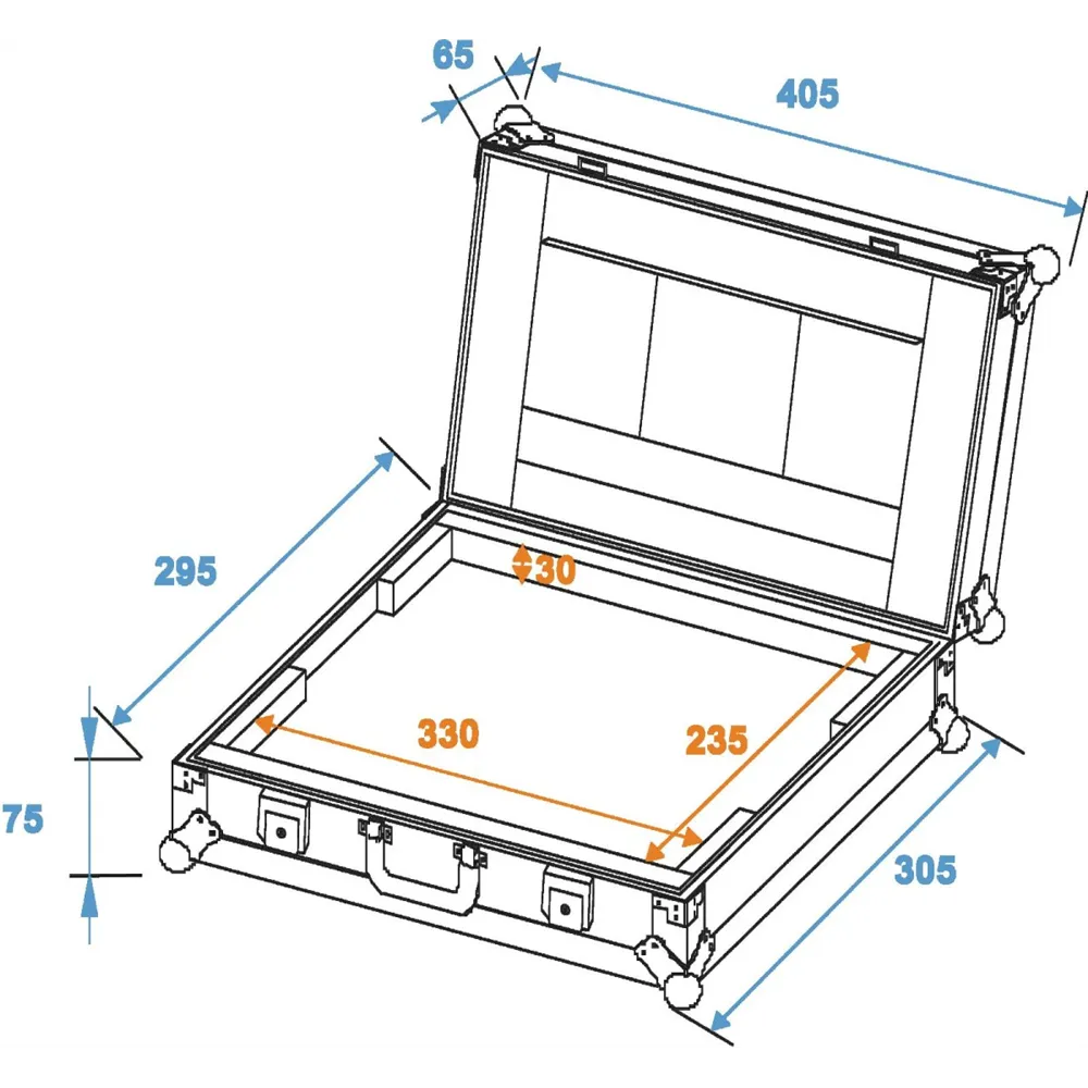 ROADINGER Laptop-Case LC-13 maximal 325x230x30mm