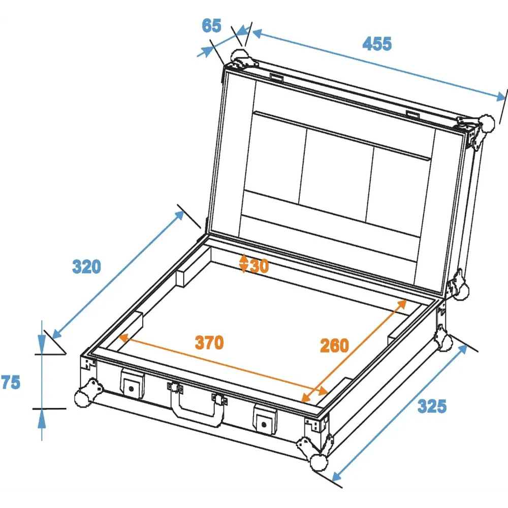 ROADINGER Laptop-Case LC-15 maximal 370x255x30mm