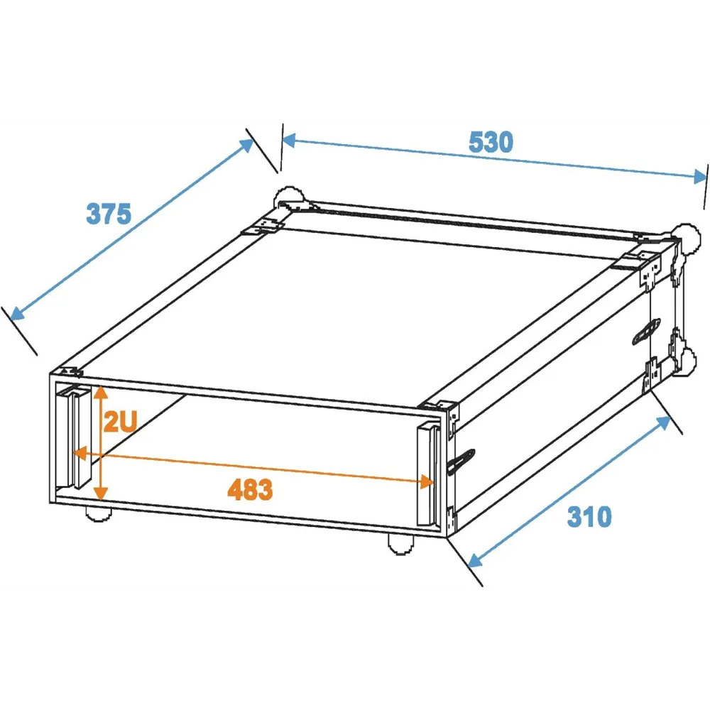 ROADINGER Flightcase Funkmikrofon-Systeme