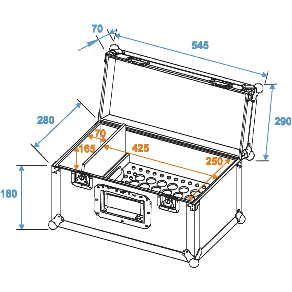 ROADINGER Universal-Konus-Adapter Case UKAC-50