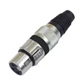 OMNITRONIC XLR Buchse 3pol sw 10x