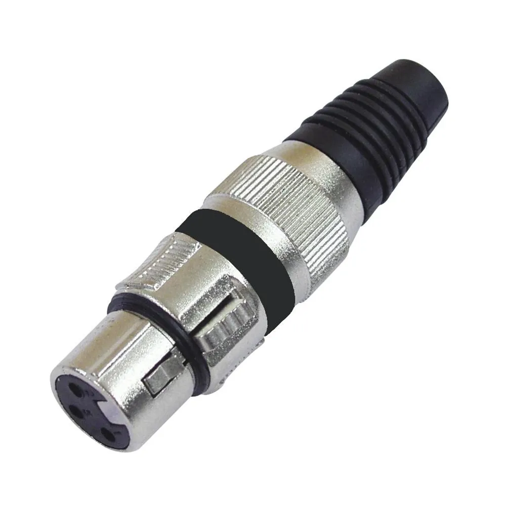 OMNITRONIC XLR Buchse 3pol sw 10x