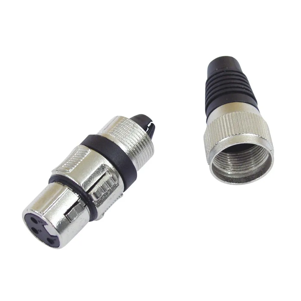 OMNITRONIC XLR Buchse 3pol sw 10x
