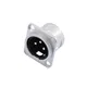 NEUTRIK XLR Einbaustecker 3pol NC3MDL-1