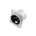 NEUTRIK XLR Einbaustecker 3pol NC3MDL-1