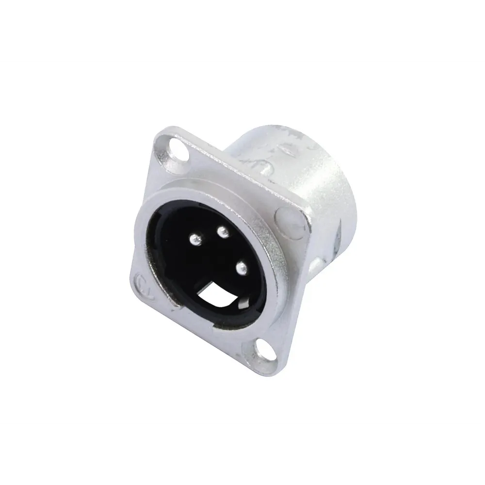 NEUTRIK XLR Einbaustecker 3pol NC3MDL-1