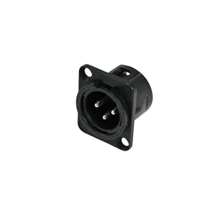 NEUTRIK XLR Einbaustecker 3pol NC3MDL-1-BAG