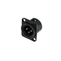 NEUTRIK XLR Einbaustecker 3pol NC3MDL-1-BAG