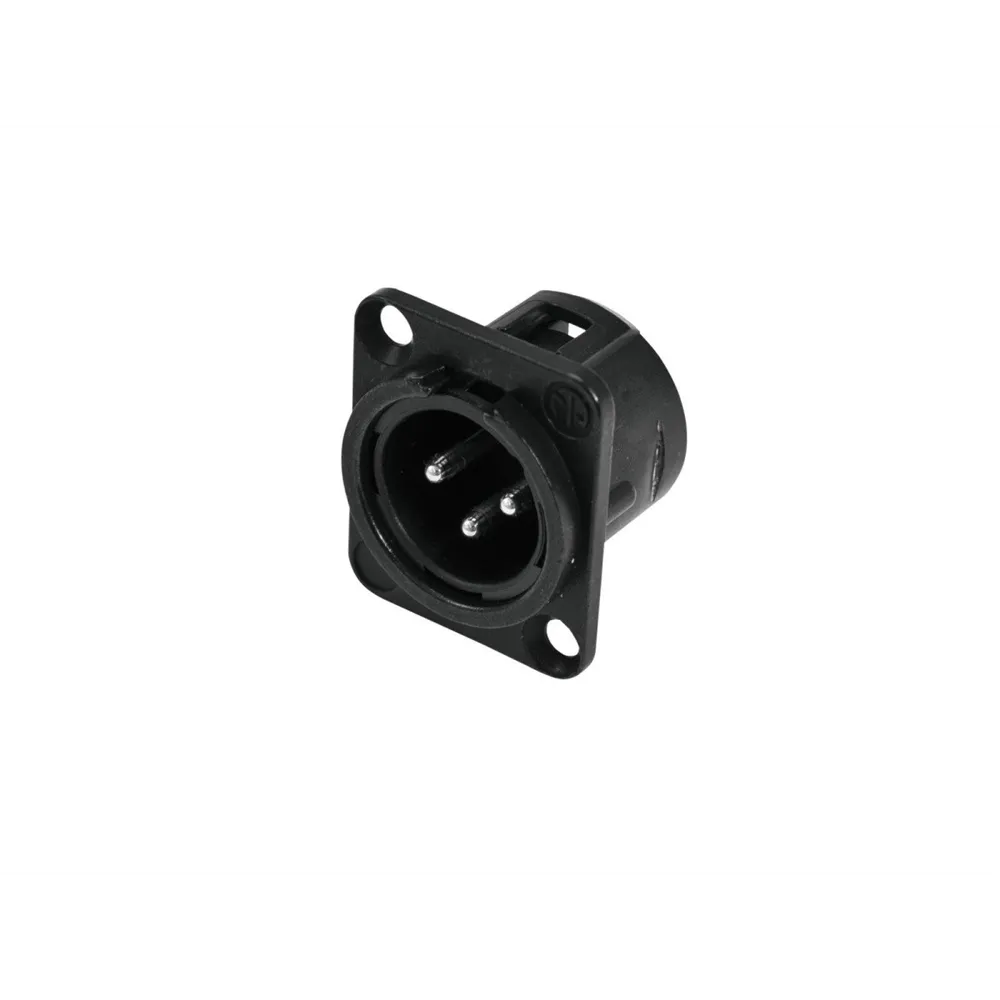 NEUTRIK XLR Einbaustecker 3pol NC3MDL-1-BAG