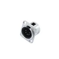 NEUTRIK XLR Einbaustecker 5pol NC5MDL-1