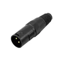 OMNITRONIC XLR Stecker 3pol 110 Ohm