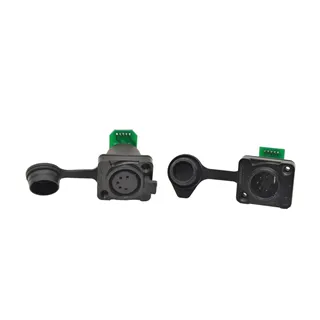EUROLITE IP XLR Set Stecker/Buchse 5pol