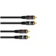 OMNITRONIC Cinch Kabel 2x2 5m