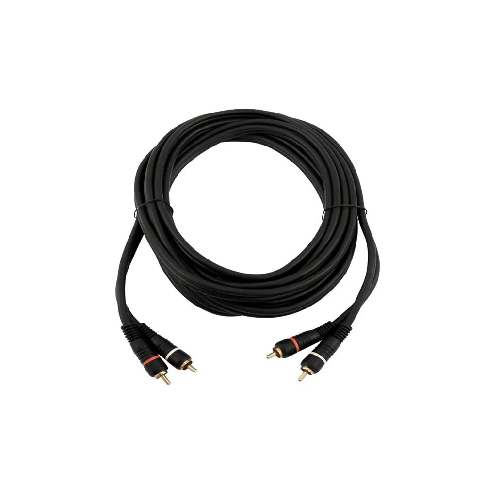 OMNITRONIC Cinch Kabel 2x2 5m