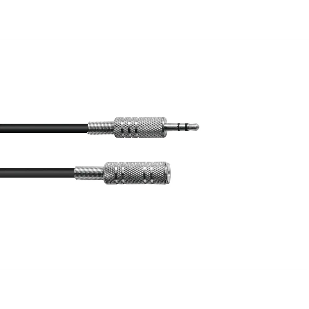 OMNITRONIC Klinkenverlängerung 3,5 stereo 3m
