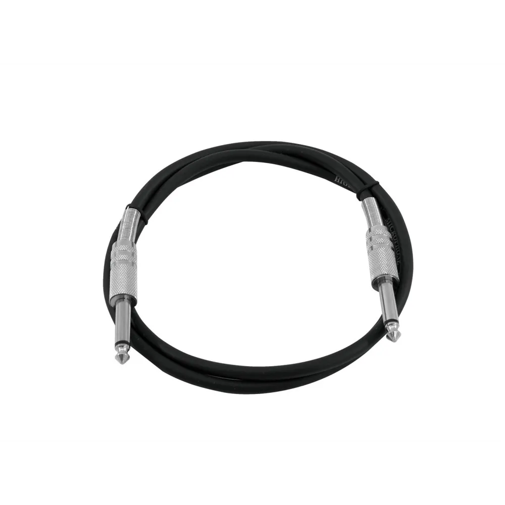 OMNITRONIC Klinkenkabel 6,3 mono 1,5m sw