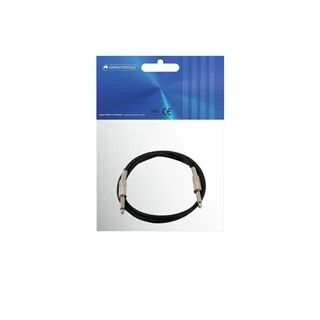 OMNITRONIC Klinkenkabel 6,3 mono 1,5m sw