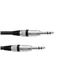 OMNITRONIC Klinkenkabel 6,3 stereo 3m sw ROAD