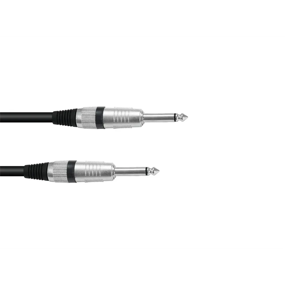 OMNITRONIC Lautsprecherkabel Klinke 2x1,5 1,5m sw