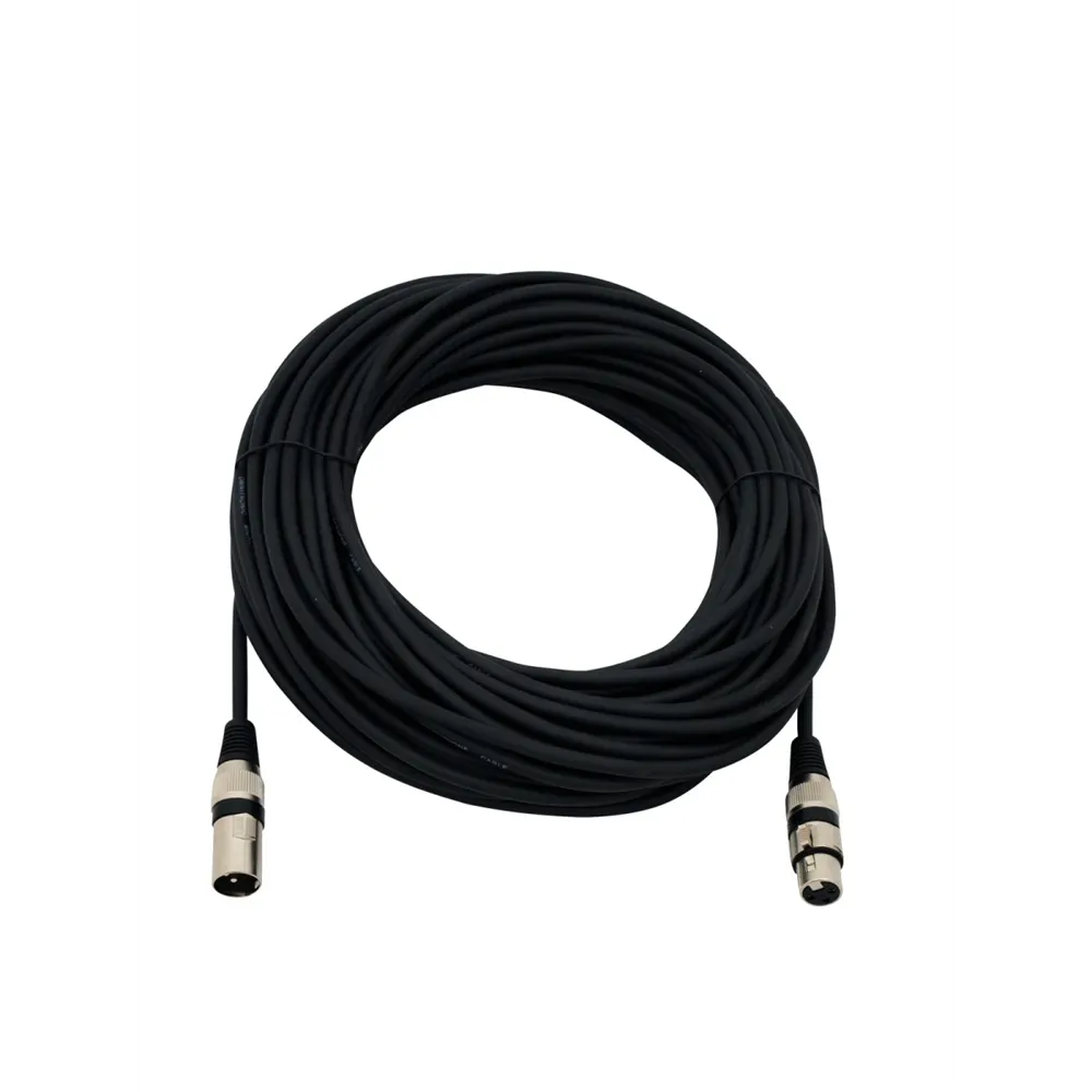 OMNITRONIC XLR Kabel 3pol 25m sw