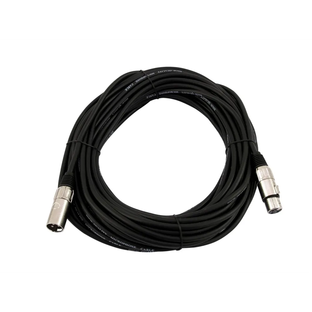 OMNITRONIC XLR Kabel 3pol 30m sw