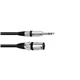 OMNITRONIC Adapterkabel XLR(M)/Klinke stereo 0,2m sw