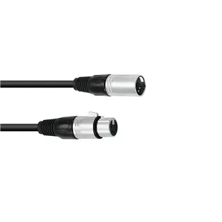 OMNITRONIC XLR Kabel 5pol 0,5m sw