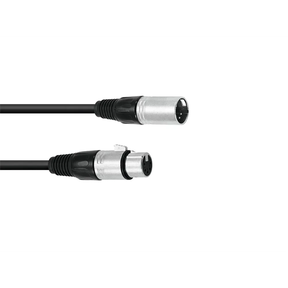 OMNITRONIC XLR Kabel 5pol 0,5m sw
