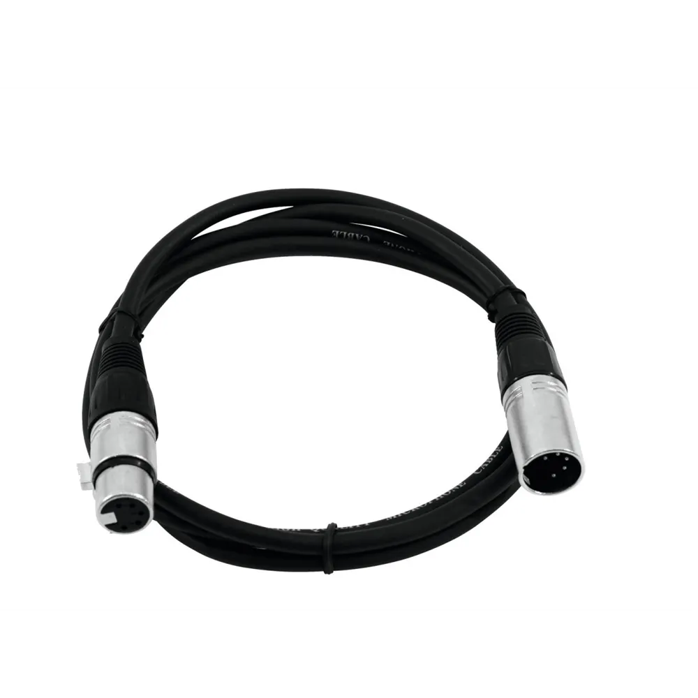 OMNITRONIC XLR Kabel 5pol 0,5m sw