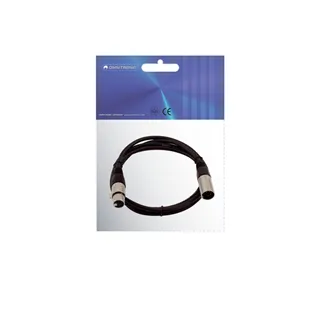 OMNITRONIC XLR Kabel 5pol 1,5m sw