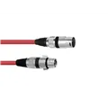 OMNITRONIC XLR Kabel 3pol 1m rt