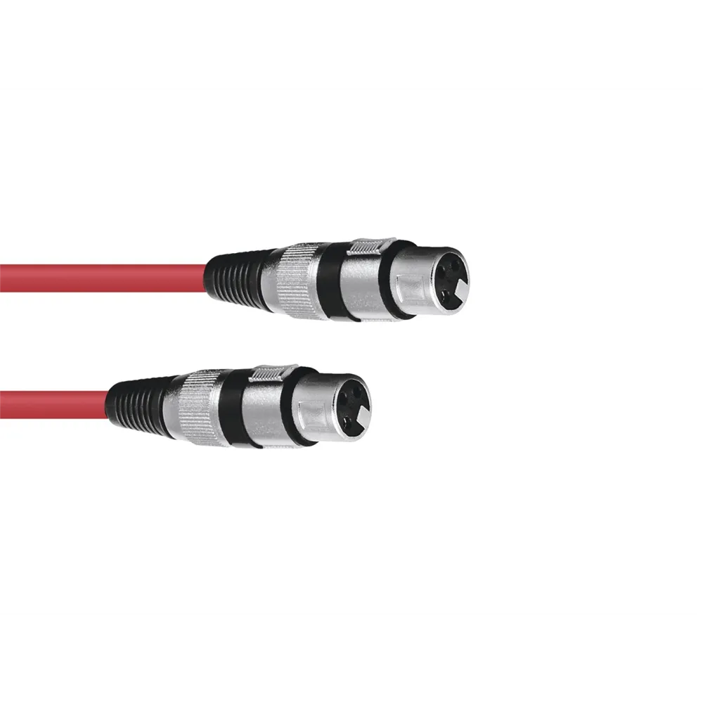 OMNITRONIC XLR Kabel 3pol 1,5m rt