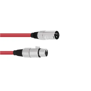 OMNITRONIC XLR Kabel 3pol 5m rt