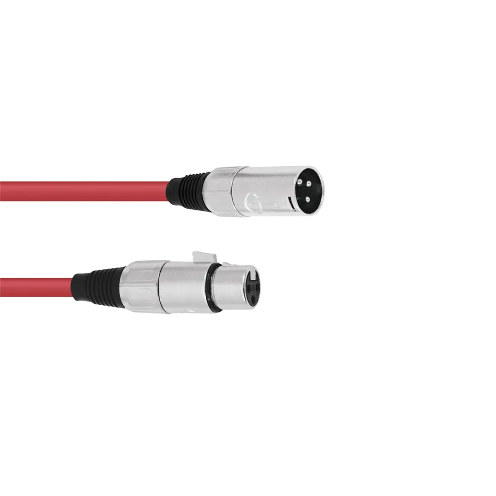 OMNITRONIC XLR Kabel 3pol 5m rt