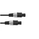 OMNITRONIC Lautsprecherkabel Speaker 2x1,5 5m sw