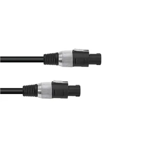 OMNITRONIC Lautsprecherkabel Speaker 2x2,5 5m sw